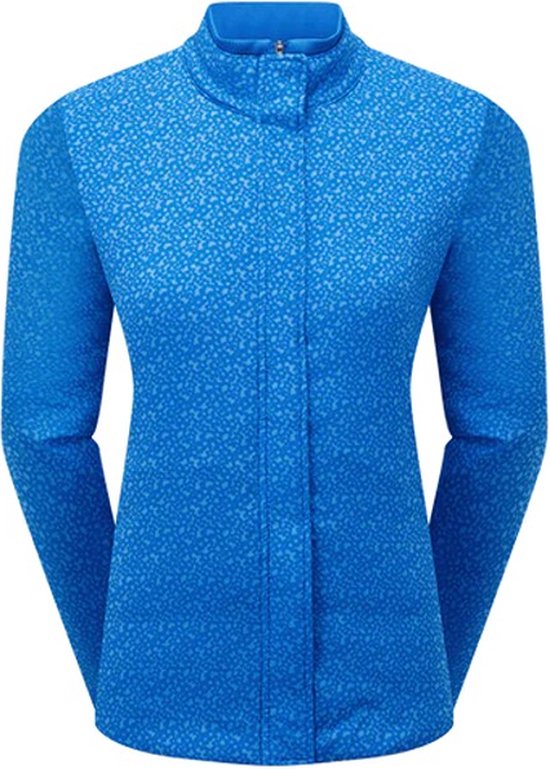 Footjoy Dames Golfjas Floral Blauw van Footjoy