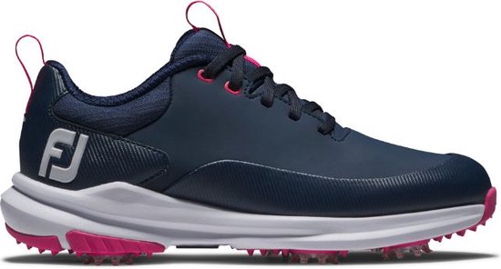 Footjoy Dames Golfschoenen Tour Rival Navy Pink van Footjoy