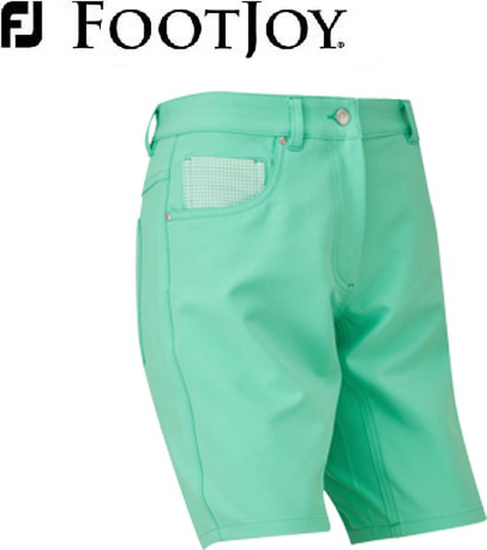 Footjoy Golfleisure Stretch Shorts Groen Dames van Footjoy