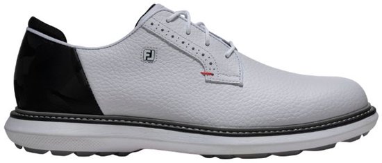 Footjoy Heren Golfschoenen Traditions Wit Zwart Rood van Merkloos