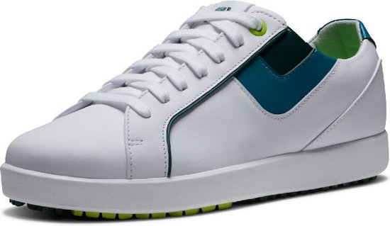 Footjoy Links White Green van Footjoy