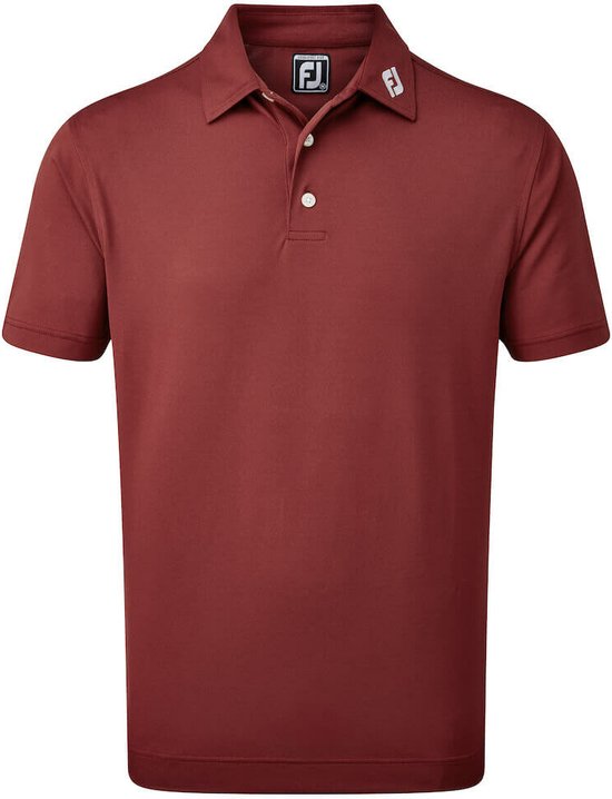 Footjoy Pique Poloshirt 84456 Bordeaux Maat XXL van Footjoy