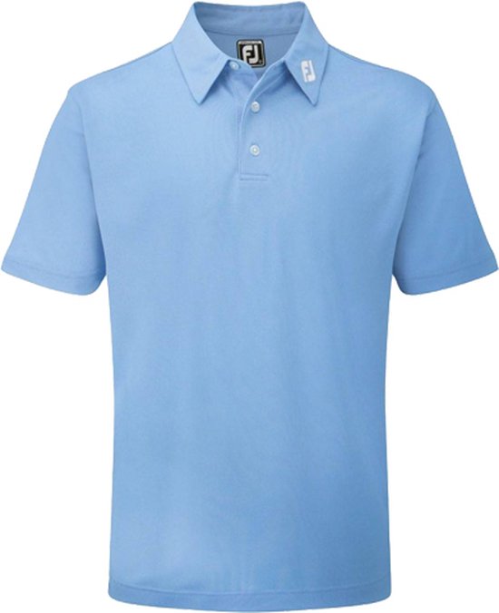 Footjoy Pique Poloshirt 91826 Lichtblauw van Merkloos