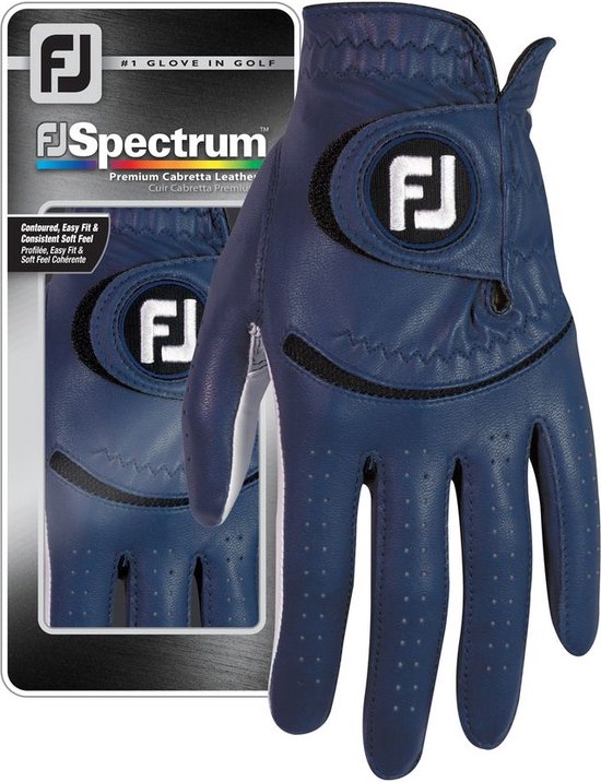 FootJoy Spectrum Golfhandschoen – Heren – Linkerhand – Maat S – Navy (voor rechtshandige golfers) van Footjoy