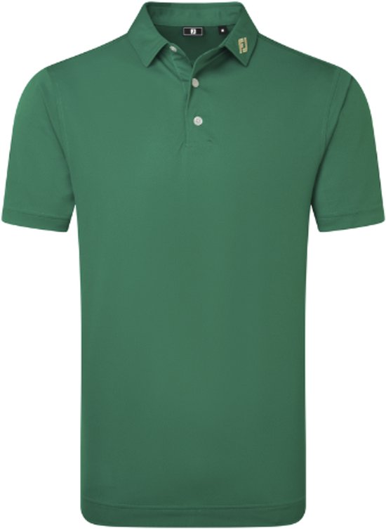 Footjoy Stretch Pique Heren Poloshirt Field Green