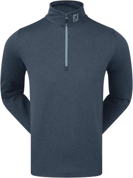 FootJoy ThermoSeries Midlayer Shirt - Blauw - Maat XXL van Footjoy