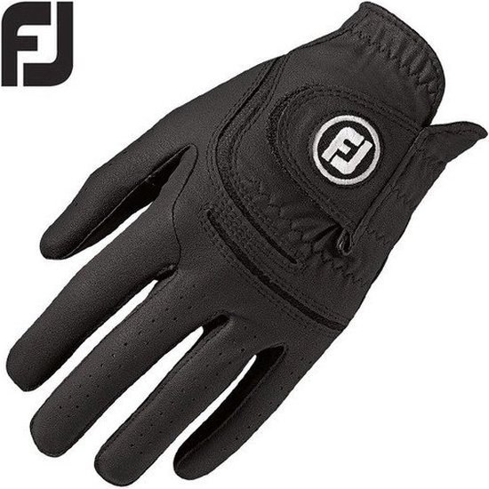 Footjoy - WeatherSof - Dames Golfhandschoen - Zwart - Maat L van Footjoy