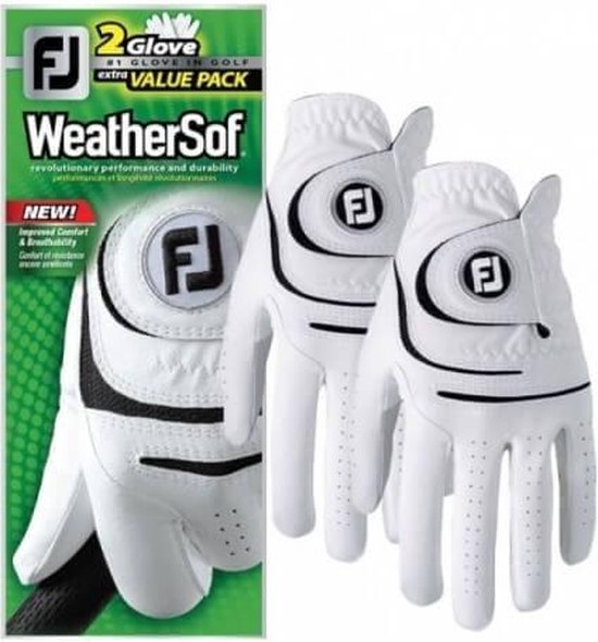 Footjoy Weathersof Golfhandschoen dames 2 Pack van Footjoy