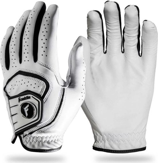Franklin Cabretta Golf handschoen / glove - wit - links - maat S van Franklin