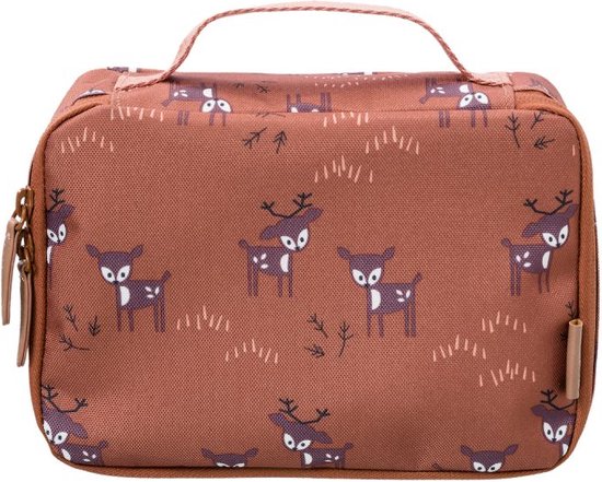 Fresk Koeltas Deer amber brown van Fresk