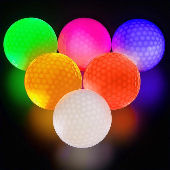 Fun Golfballen in pakket, perfect kerstcadeau voor golfliefhebbers en familie.