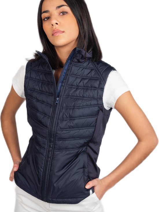 Func Factory dames Hybride Bodywarmer Shelly donkerblauw 38 van Func Factory
