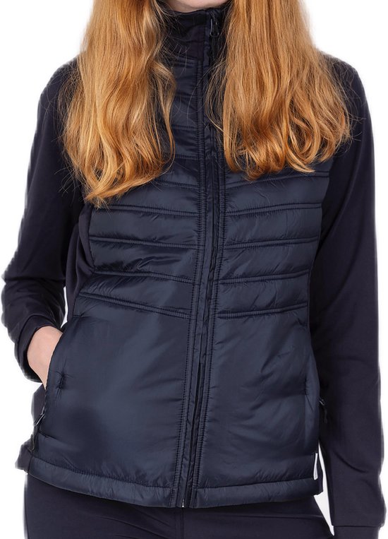 Func Factory dames Hybride Sportjasje Ease donkerblauw maat 38 van Func Factory