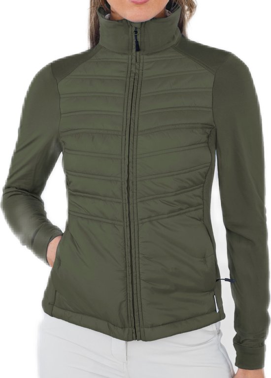 Func Factory dames Hybride Sportjasje Ease pine maat 46 van Func Factory