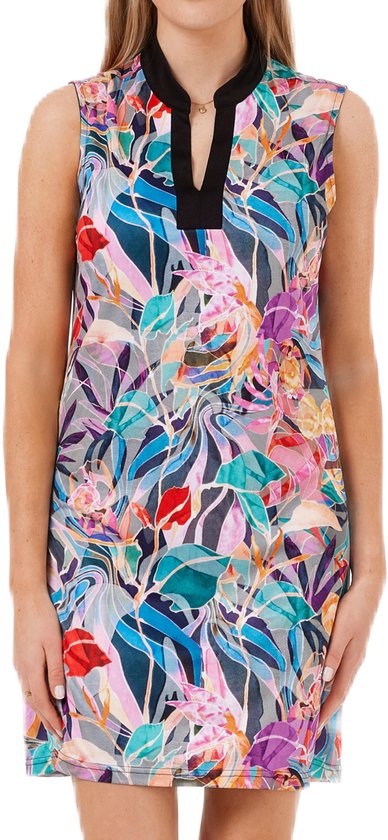 Func Factory dames Jurkje Multi Dress maat 38 van Merkloos