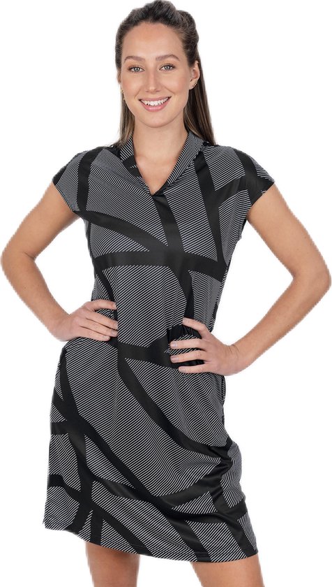 Func Factory dames Jurkje Sandy Dress zwart maat 48 van Func Factory
