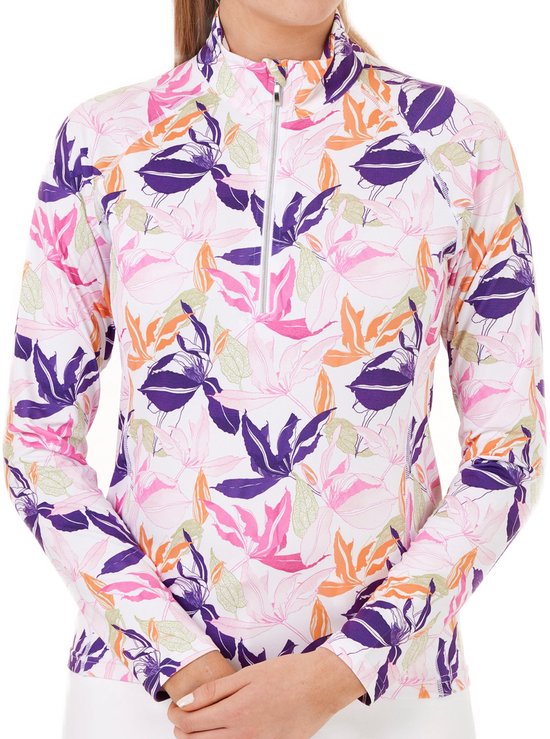 Func Factory dames Longsleeve Pully Shirley multi maat 44 van Func Factory
