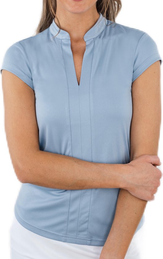 Func Factory dames Polo Ace faded blue maat 42 van Func Factory