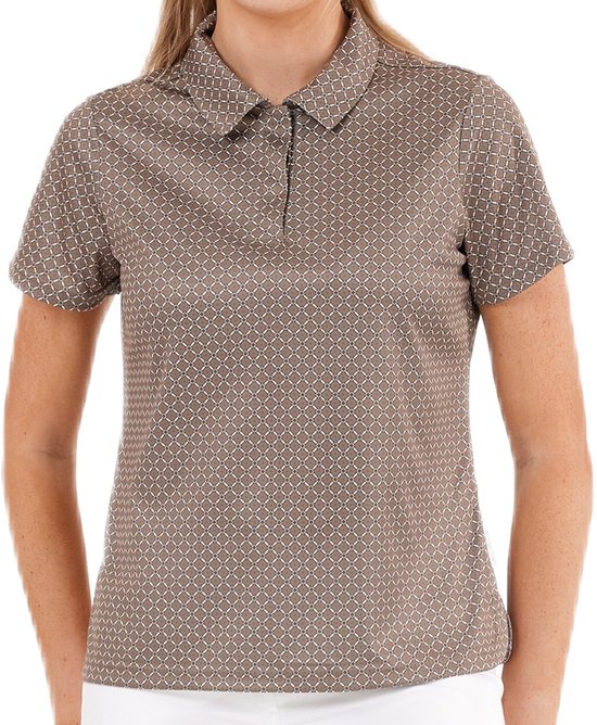 Func Factory dames Polo Amanda beige maat L van Func Factory