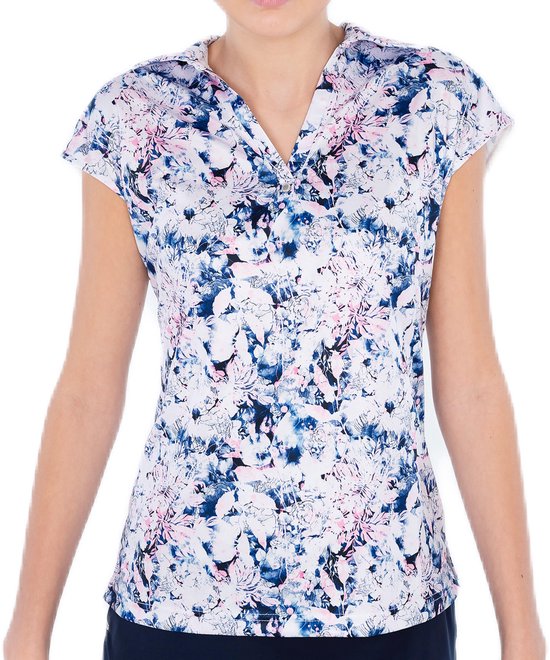 Func Factory dames Polo Blossom maat 40 van Merkloos