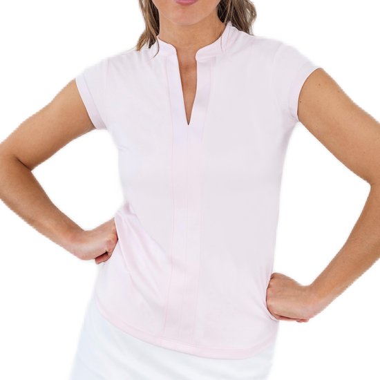 Func Factory dames Poloshirt Ace zacht roze maat 44 van Func Factory