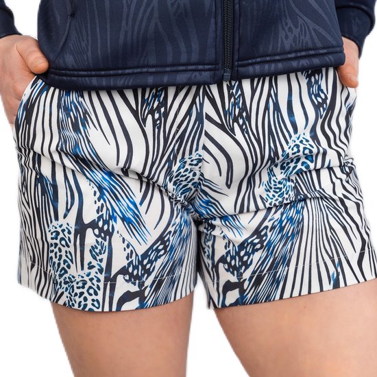 Func Factory dames Short blue zebra maat 40 van Func Factory