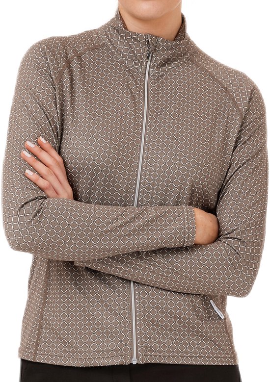 Func Factory dames Sportvestje Sheila beige maat 40 van Func Factory