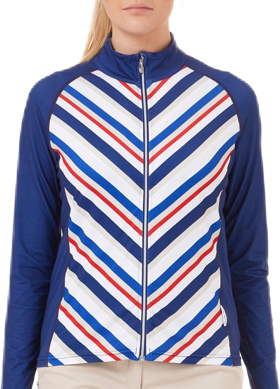 Func Factory dames Sportvestje Sheila stripe maat 44 van Func Factory
