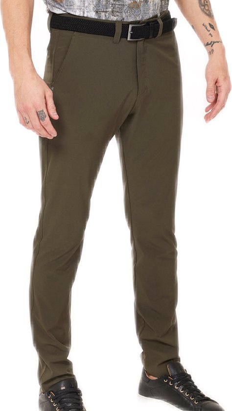 Func Factory mannen broek Connor legergroen maat 36 lengte 32 van Func Factory
