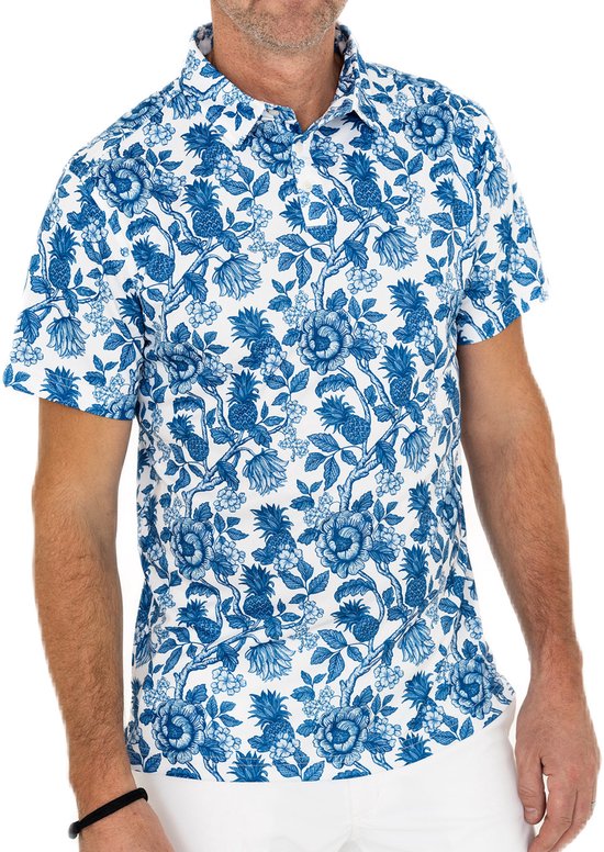 Func Factory mannen Polo Pineapple maat XXL