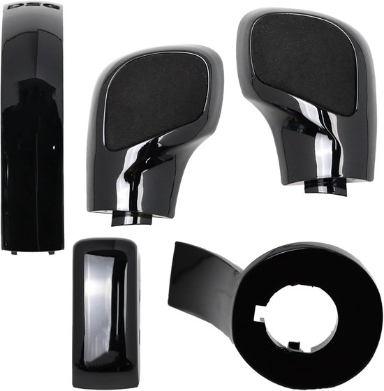 Gear Shift Side Cover - DSG - Golf 6 7 R GTI - Passat B7 B8 CC Jetta MK6 - Suede Accessoires van Merkloos