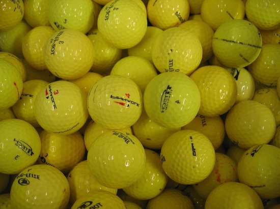 Gele Golfballen - Gebruikte Ballen - Golfen Oefenen - Grote Waarde Set - 50 Stuks - Geel