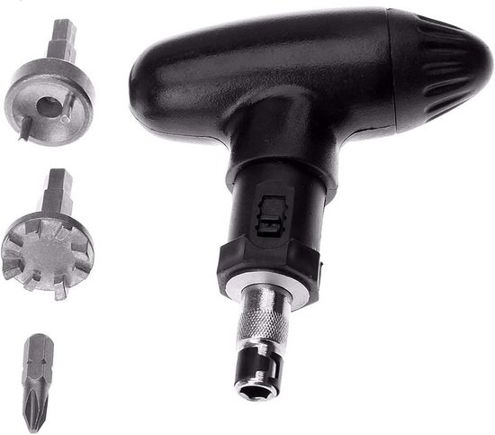 Gereedschap voor golfschoenen - Puntsleutel - Ratelsleutel - Verstelgereedschapset - Duurzaam - Roestvrij staal - Schoenplaatjes - Verwijderaar van kunststof handvat - Vervangend hulpmiddel van SAPLIZE