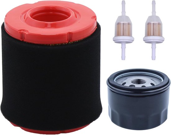 Geschikt voor Luchtfilter 937-05066 + oliefilter 951-12690 voor MTD 737-05066 547cc OHV Cub Cadet XT1-LT42 XT1-LT46 grasmaaier, voor Troy Bilt TB42 TB46 Craftsman T1300 T1500 4X90HU 8X90KU 8X90ZU 9X90HU grasmaaier van Merkloos	