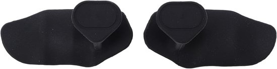 Gewichtheffen Training Grips met Antislip Rubber voor Bodybuilding en Krachttraining - Universele Maat, Zwart, Licht Textuur