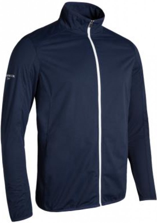 Glenmuir Elrick Windtop Water Resistant Golf Jacket Navy/White van Glenmuir