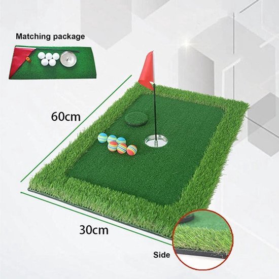 Golden crown - Drijvend Golf Groen - Drijvend Chipping Groen - Ideaal voor