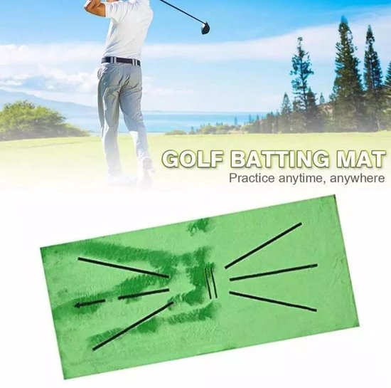 Golf Accessoires - Oefen Golf Mat - Afslagmat golf - Driving range oefenmat van Lusodi