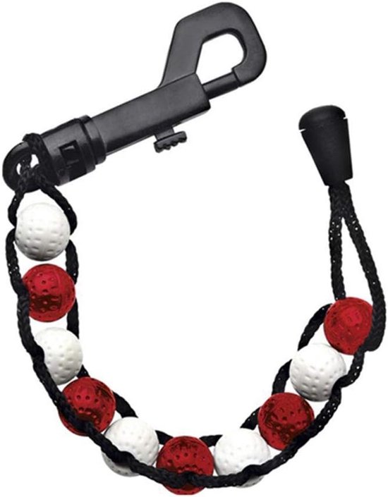 Golf Accessoires - Perle Stroke Teller in Rood/Wit van GOLF