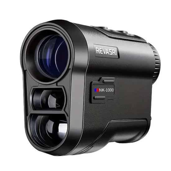 Golf Afstandsmeter 914 Meter – Zwart – Rangefinder– Inclusief Handige Draagtas en Oplader – Hellingscompensatie, Pin Lock & Trilling – USB Oplaadbaar van FokiSport
