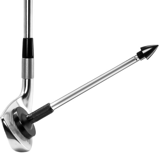 Golf Alignment Rods - Magnetische Swing Trainer voor Betere Uitlijning en Shot Visualisatie-zwart van Hipple.