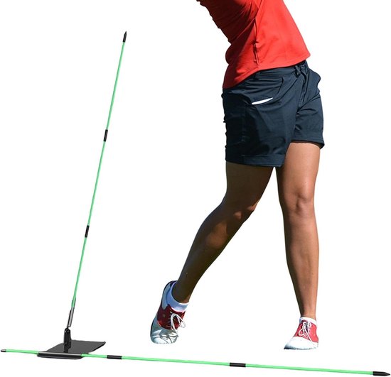 Golf Alignment Sticks - Zwaai Trainer - Techniek Verbeteren - Compact Opvouwbaar - 25 cm Pakket - Basis Indicator van GOLF