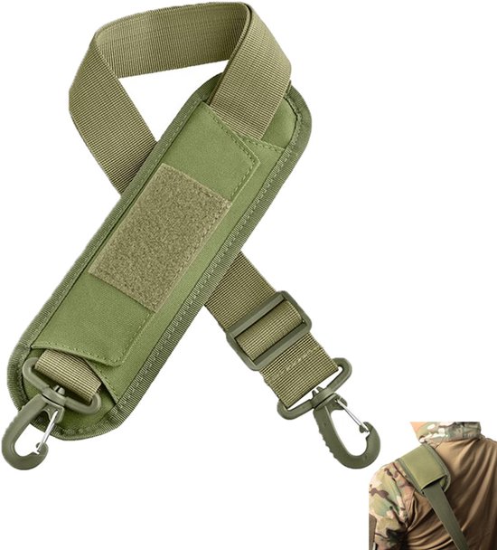 Golf anti-rugsteun - Golf schoudersteun - Groen - Schouderkussen voor rugzak - Universeel sport schouderkussen - Vervangende schouderriem/crossbodyriem - Vervangende schouderriem voor tas van Merkloos