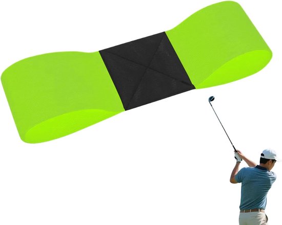 Golf Armband - Trainingshulp - Swing Verbeteren - Elastisch Ontwerp - 33 x 7 cm - Groen