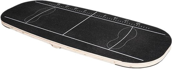 Golf Balance Board - Swing Trainer - Golf Swing Oefenen - Verbeterde Drukcontrole - 77 x 316 cm - Zwart