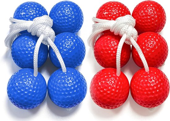 Golf Ball Gooi Training voor Kinderen en Volwassenen - 6 Paar Golfballen voor Plezierige Evenementen en Vaardigheidsspellen van Merkloos
