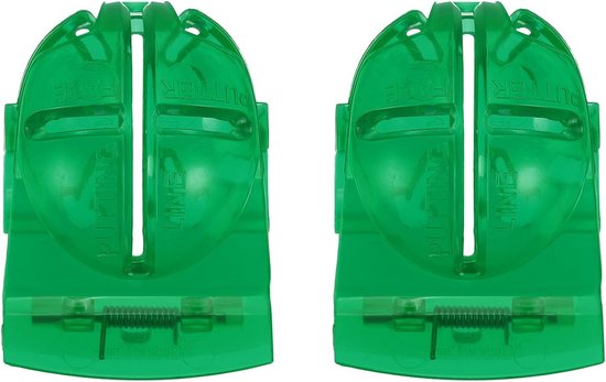 Golf Ball Line Marker Tool - 2pcs Golf Ball Alignment Marking Tool - Golf Ball Liner met Stencil voor Putting en Bal Marker - Groen