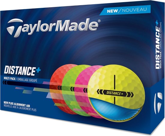 Golf Ballen - Afstand Ballen - Sporten Buiten - Zachte Compressie - 3 Stuks - Multicolor