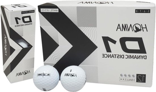 Golf Ballen - D1 Ballen - Golfen - Verbeterde Spin - FF - Wit