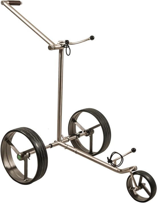 Golf Caddy Trolley - Golfkar - Golfen - Snel Demontage Ontwerp - Niet gespecificeerd - Zwart/Wit van Merkloos